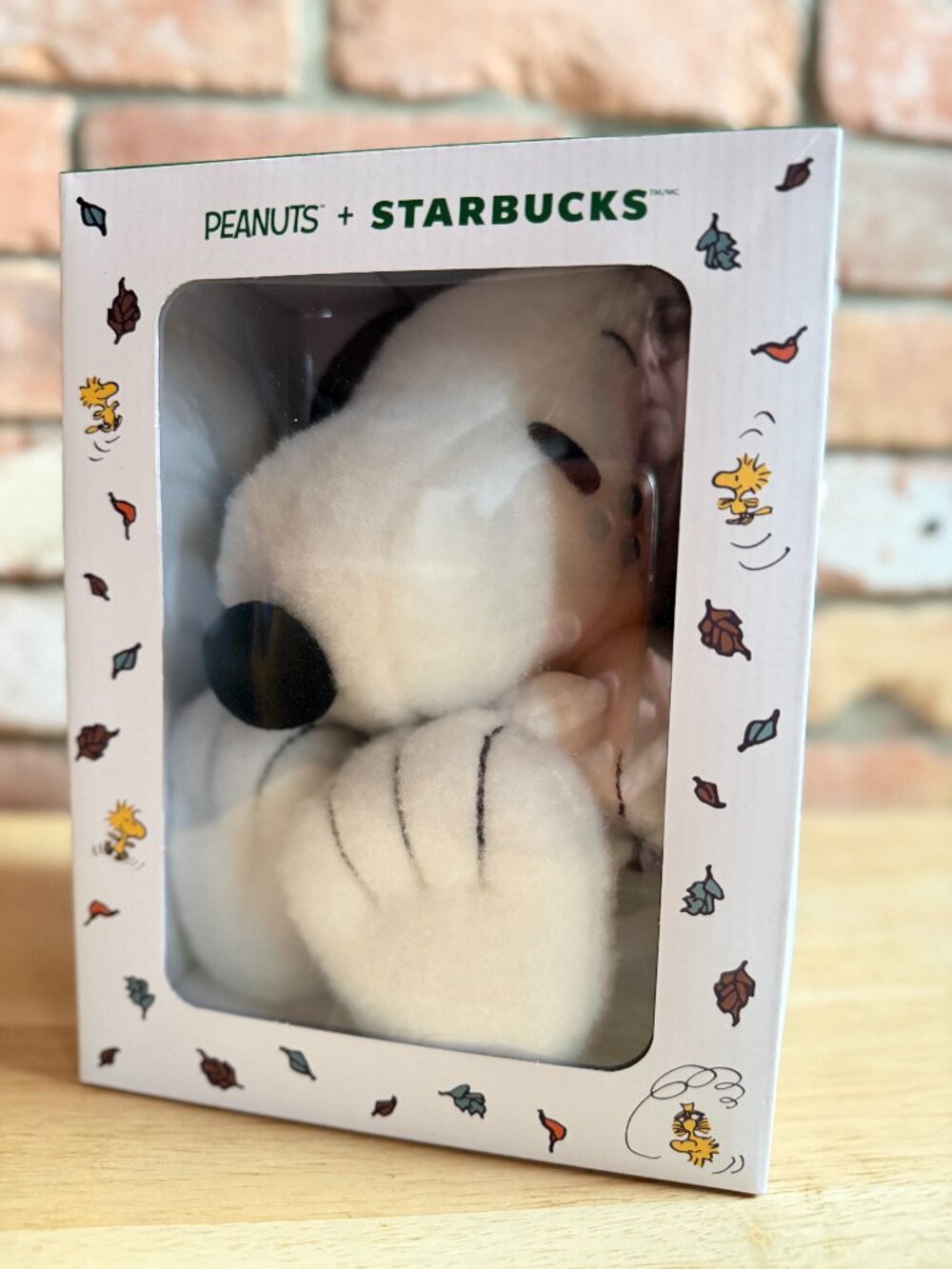 Starbucks Peanuts Snoopy Barista Plush Great Pumpkin 2026 New in Box